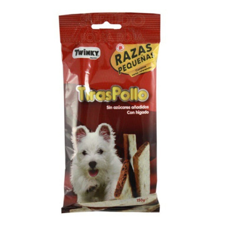 Twinky Tiras de Pollo para perros de razas peque&ntilde;as Imagen numero 1