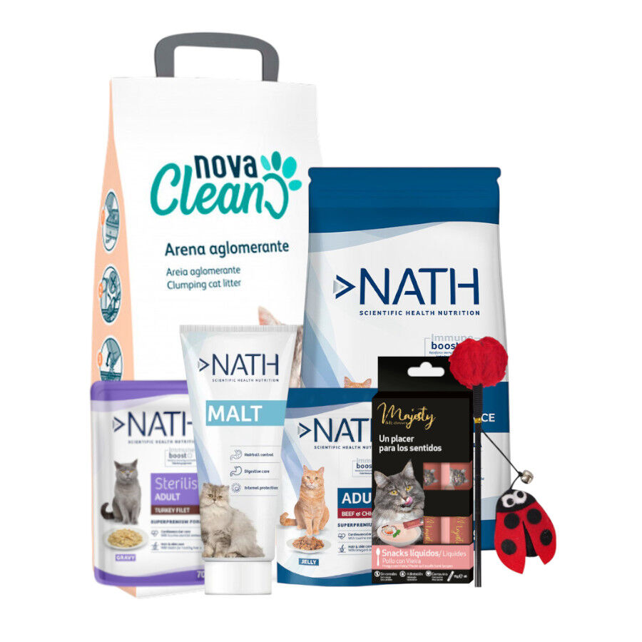 Welcome Pack. Con lo que más le gusta