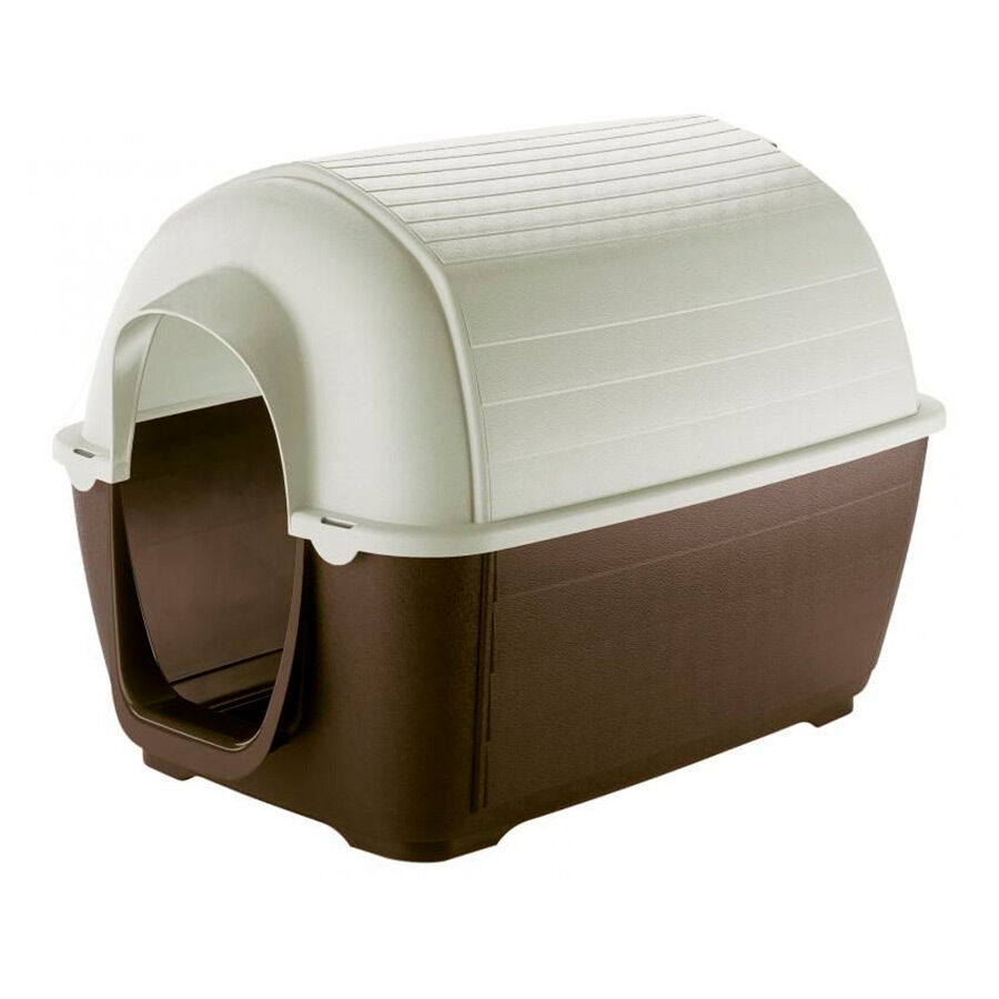Ferplast Kenny Caseta de Pl&aacute;stico Marr&oacute;n para perros, , large Imagen numero 2