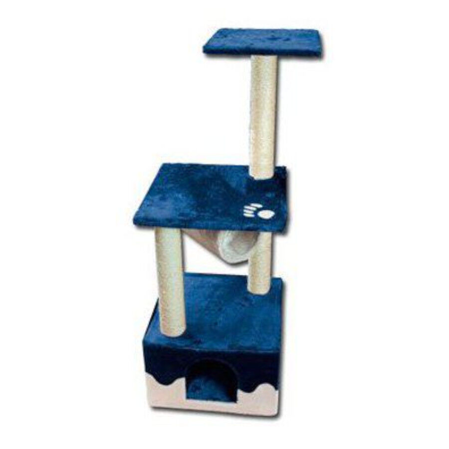 Nayeco Savanna Rascador Azul para gatos, , large Imagen numero 1