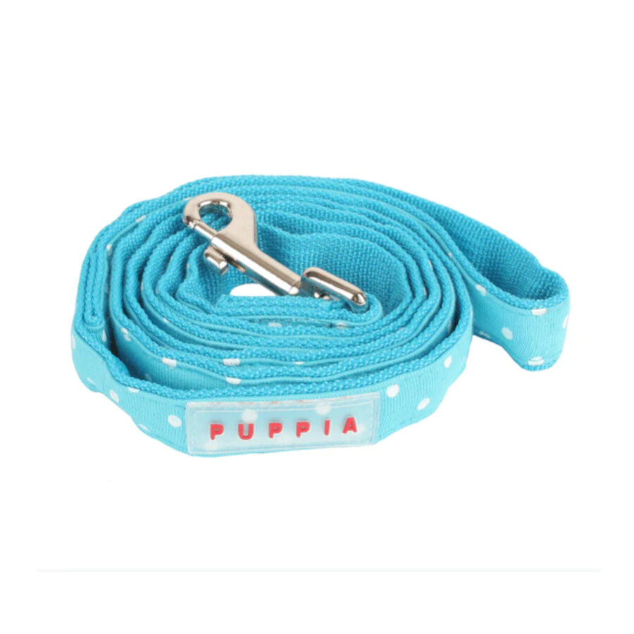 Puppia Dotty Correa Azul Cielo para perros, , large Imagen numero 1