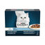 Gourmet Perle Duo Finas Láminas con Pescados en Salsa sobre para gatos – Pack, , large indicador imagen numero 1