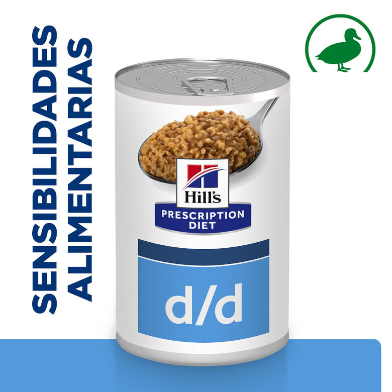 Hill&#039;s Prescription Diet Food Sensitivities d/d Pato lata para perros thumbnail
