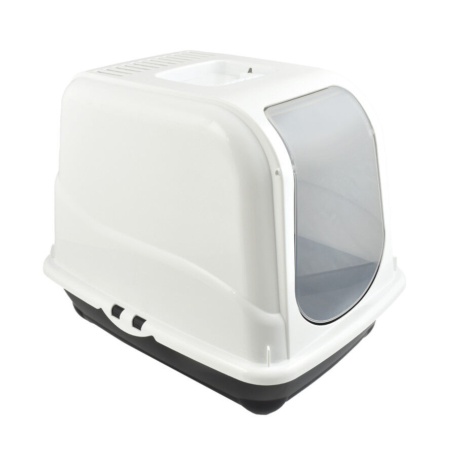 Nayeco Oliver Arenero Blanco para gatos, , large Imagen numero 3