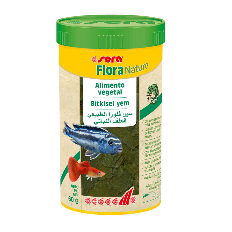 Sera Flora Nature Alimento para peces, , large image number null