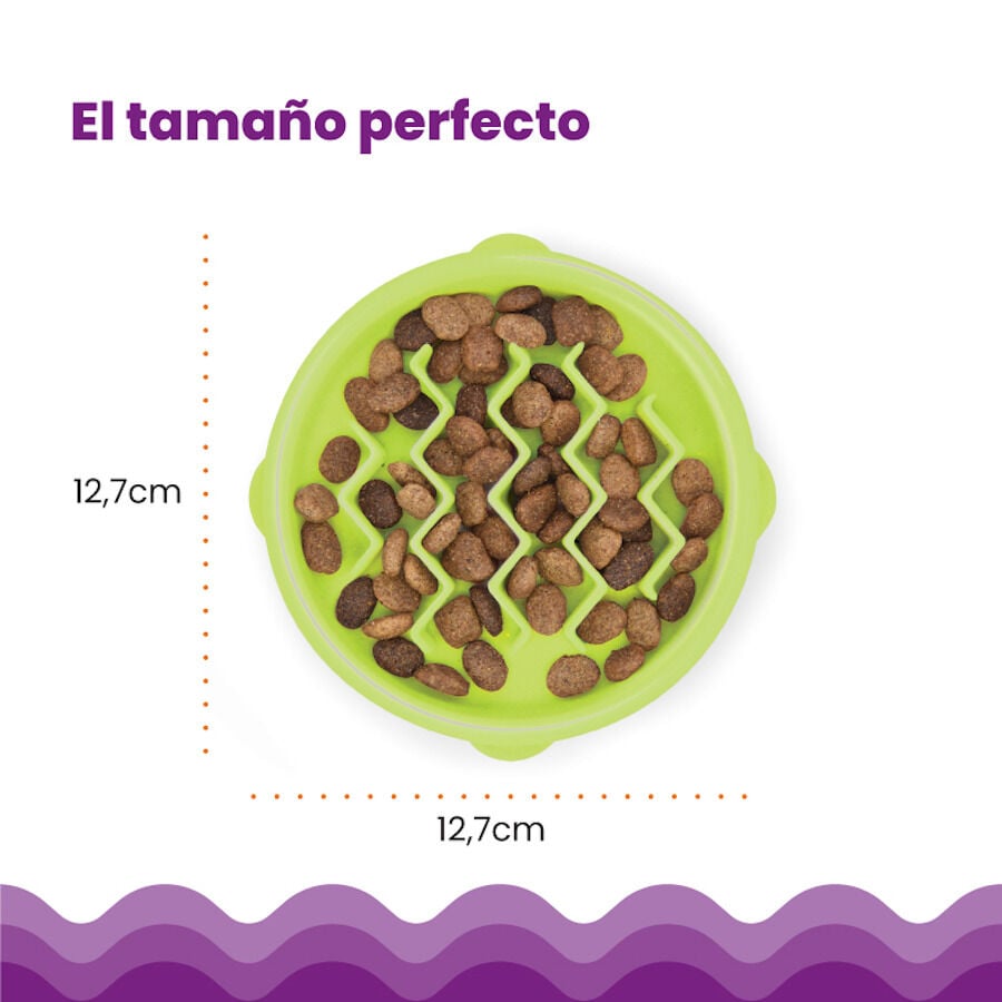 Catstages Cat Fun Comedero Lento Verde para gatos thumbnail