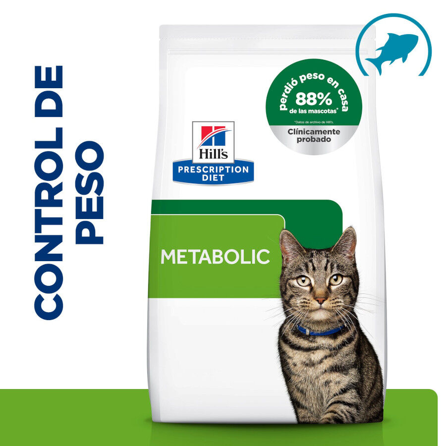 1.5 kg Hill's Prescription Diet Metabolic At&uacute;n pienso para gatos, , large Imagen numero 2