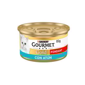 Gourmet Gold Fondant con Atún en paté lata para gatos