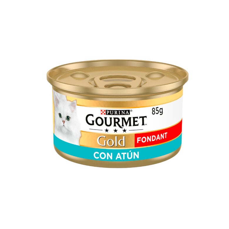 85 g Gourmet Gold Fondant con Atún en paté lata para gatos,  Imagen numero 1 85 g Gourmet Gold Fondant con Atún en paté lata para gatos, , large Imagen numero 1