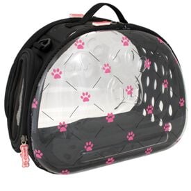 Nayeco Pink Paws Bolso Transportín Plegable para perros y gatos  