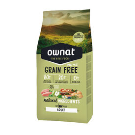 Ownat Just Grain Free Adult Pienso Pollo para gatos,  Ownat Just Grain Free Adult Pienso Pollo para gatos