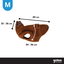 Gotoo Abrigo Teddy Marr&oacute;n para perros, , large indicador imagen numero 4