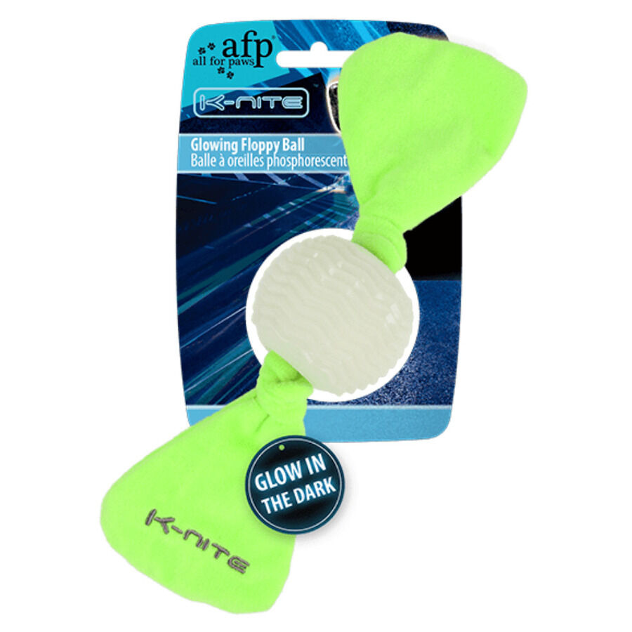 All For Paws K-Nite Glowing Floppies Pelota para perros, , large Imagen numero 1