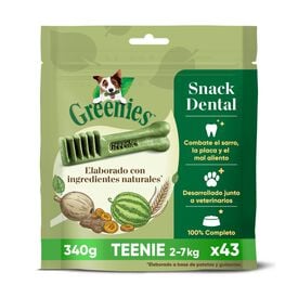 Greenies Teenie Snacks Dentales Naturales para perros toy