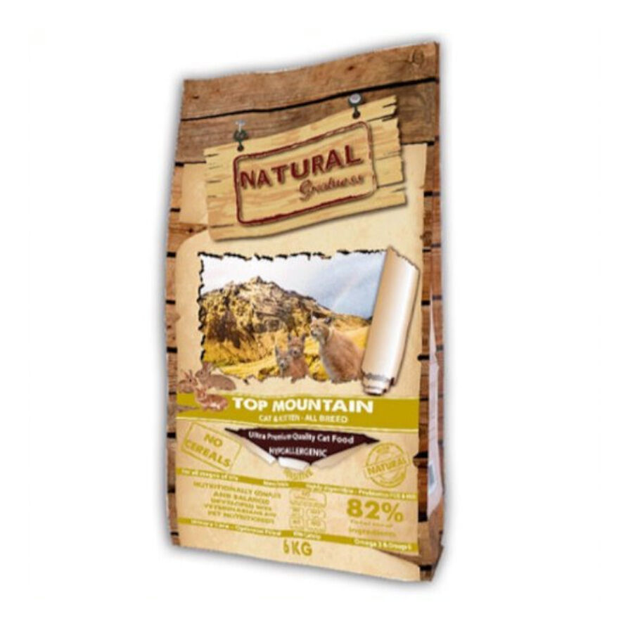 2 kg Natural Greatness Top Mountain pienso para gatos, , large Imagen numero 1