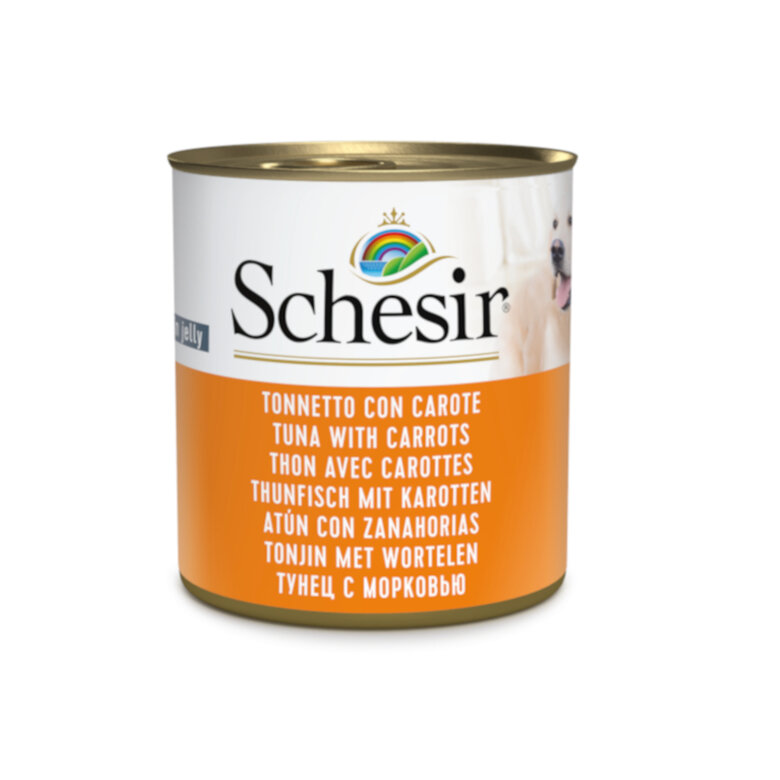 285 g Schesir Adult atún con zanahorias lata para perros,  Imagen numero 1 285 g Schesir Adult atún con zanahorias lata para perros, , large Imagen numero 1