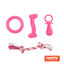Tootoy! Chew Teething Set Rosa de mordedores para cachorros, , large indicador imagen numero 1