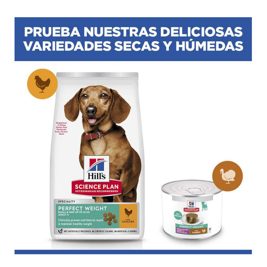 6 kg Hill's Science Plan Perfect Weight Adult Small y Mini pienso para perros, , large Imagen numero 8