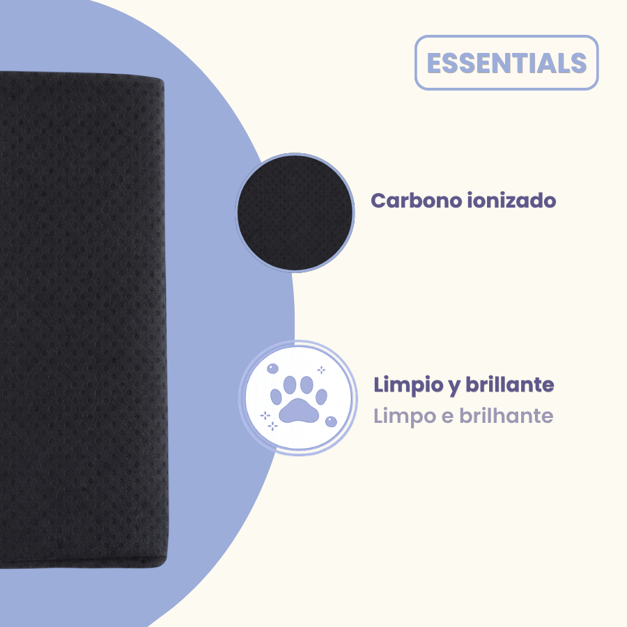 Bloob Toalla Carbono Ionizado  para perros y gatos, , large Imagen numero 7