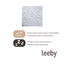 Leeby Cama suave de terciopelo gris para perros, , large indicador imagen numero 3