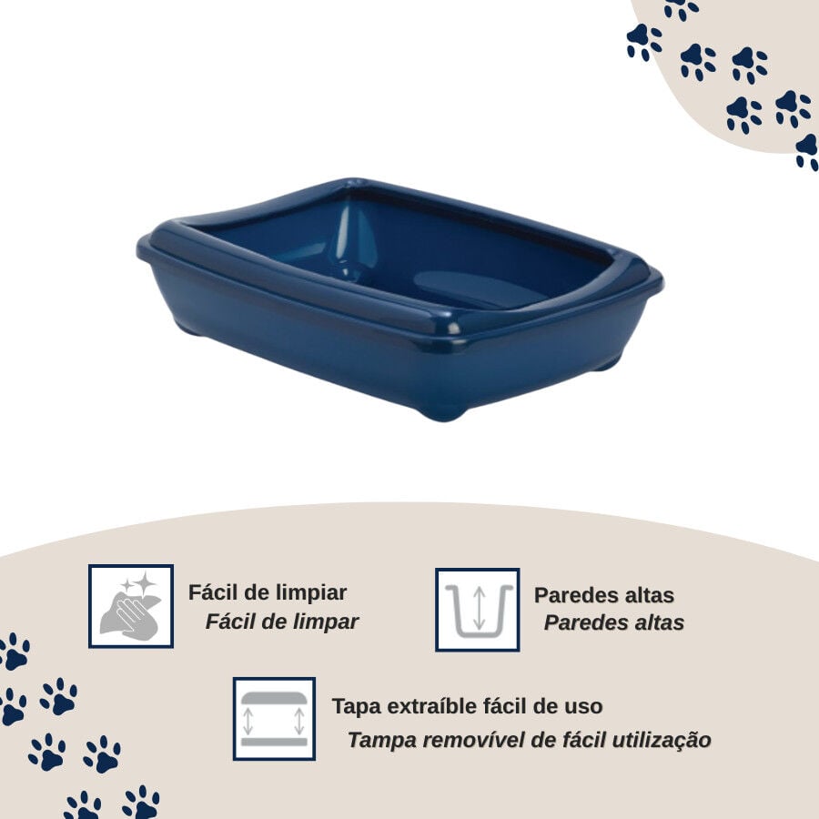 Nice Care Bandeja Sanitaria Azul para gatos, , large Imagen numero 3
