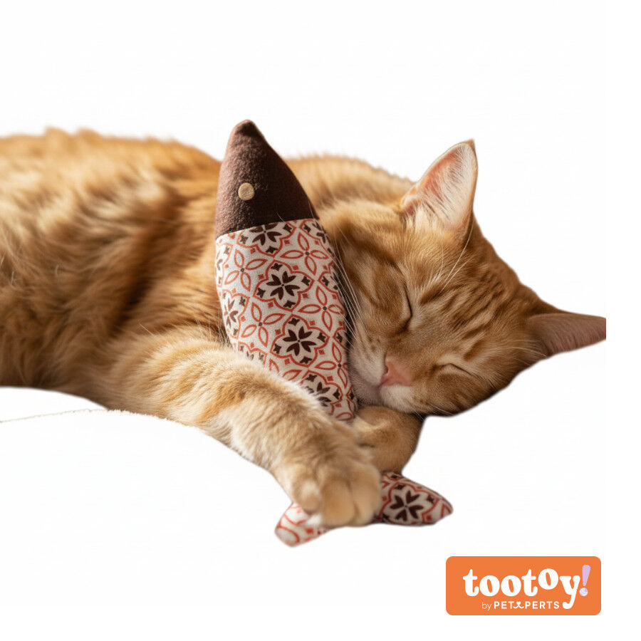 Tootoy! Peluche Pez con Catnip Estampado para gatos thumbnail