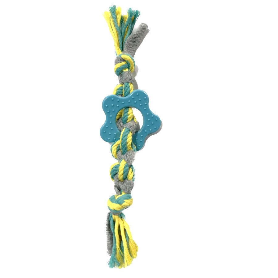 Tootoy! Chew Multi Rope Azul mordedor de cuerda para cachorros, , large Imagen numero 2