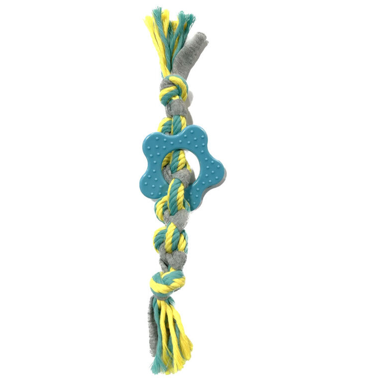 Tootoy! Chew Multi Rope Azul mordedor de cuerda para cachorros thumbnail