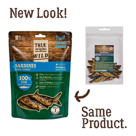 True Origins Sardinas Snack para perros