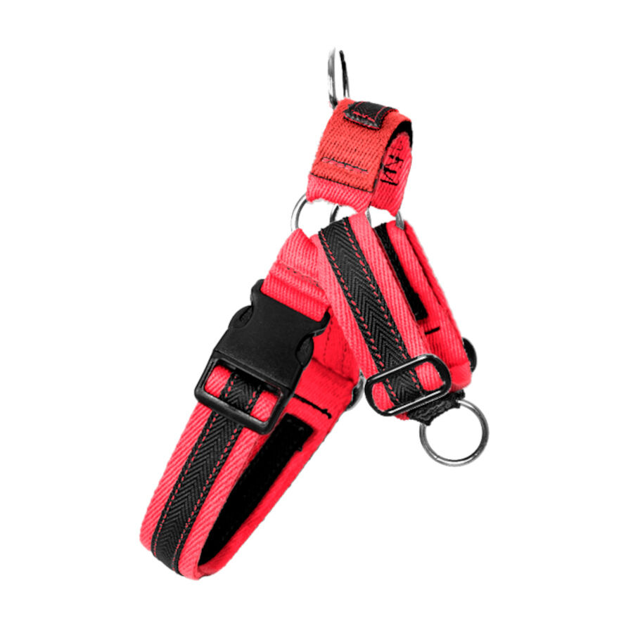 Freedom and Color Arnés Anti-tirones Rojo para perros