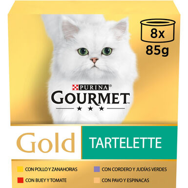 Gourmet Gold Pastel de Carne lata para gatos