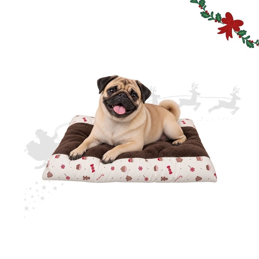 Wonder Christmas Coj&iacute;n Caramelo para perros, , large Imagen numero 1