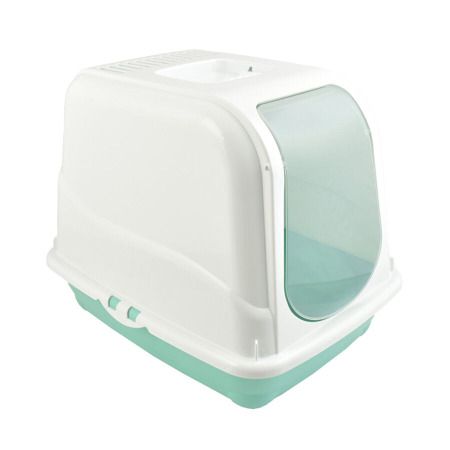 Nayeco Oliver Arenero Blanco para gatos, , large Imagen numero 2