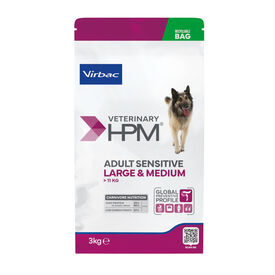 Virbac HPM Veterinary Adult Sensitive Large & Medium Pienso Cerdo para perros