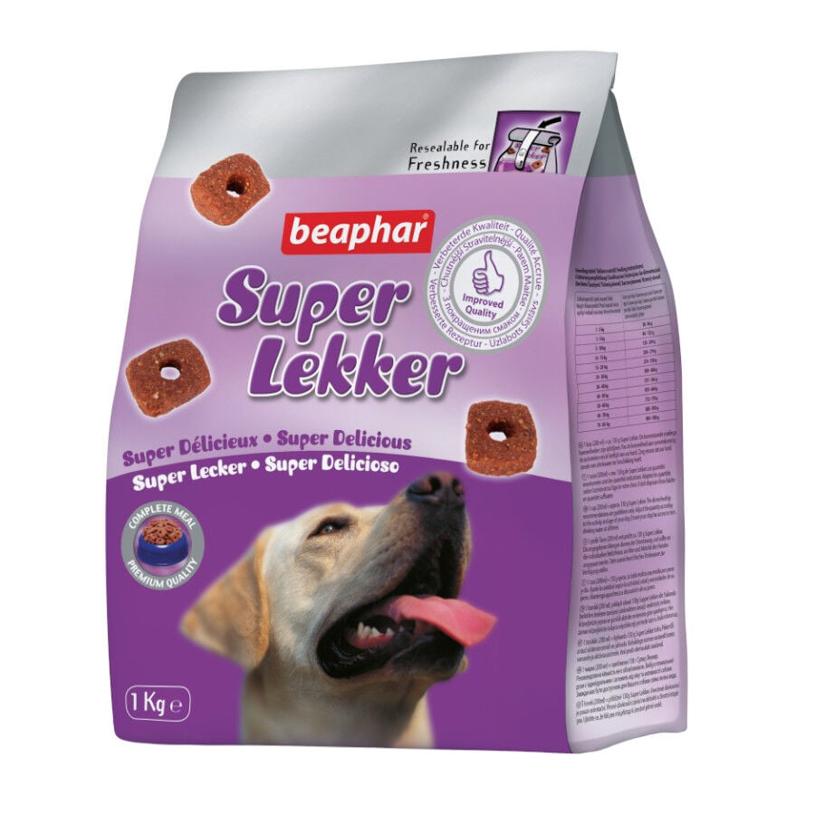 1 kg Beaphar SuperLekker galletas para perros, , large Imagen numero 1