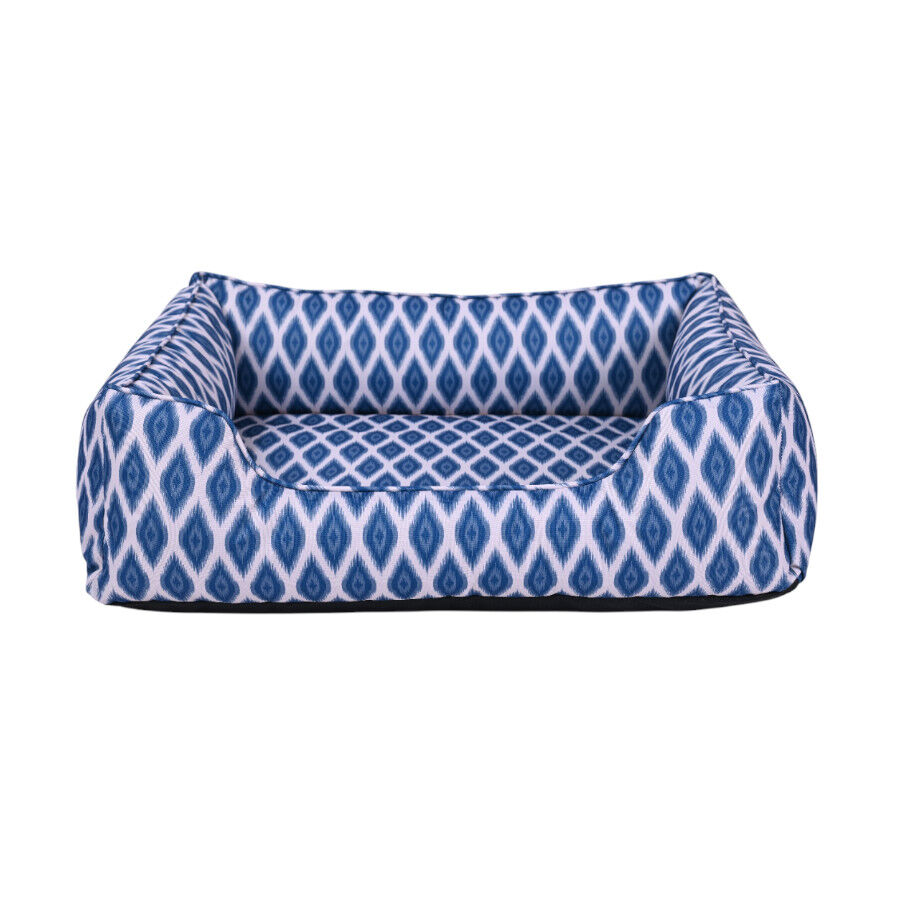 Leeby cama impermeable azul para perros