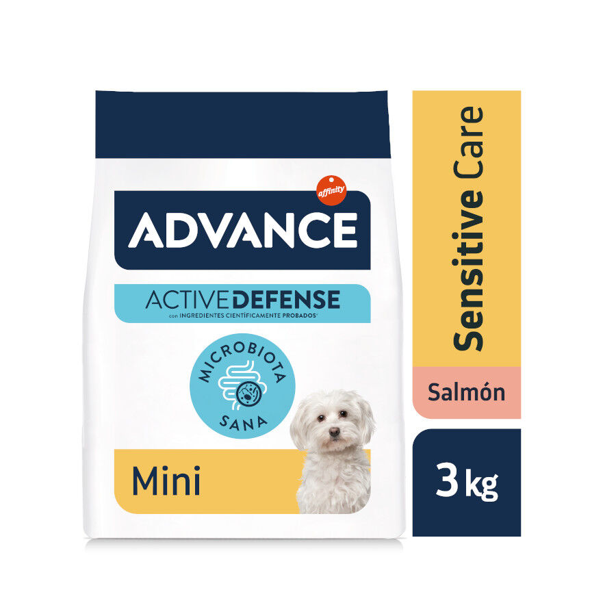 Advance Active Defense Mini Sensitive Salmón y Arroz pienso para perros thumbnail