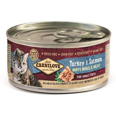 Carnilove Adult Pavo y Salmón lata para gatos