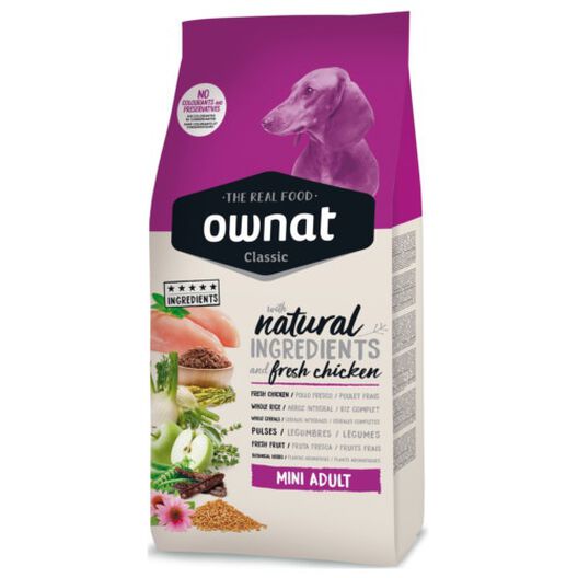 Ownat Classic Mini pienso para perros pequeños image number null