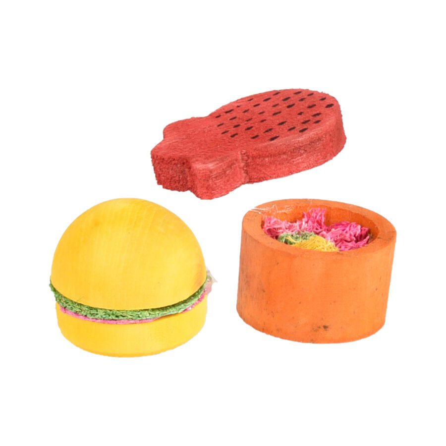 Flamingo Bernie Juguetes de Madera para roedores, , large Imagen numero 2