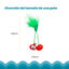 Outward Hound Catstages Dental Cherries Peluche Suave de Cerezas para gatos, , large indicador imagen numero 2