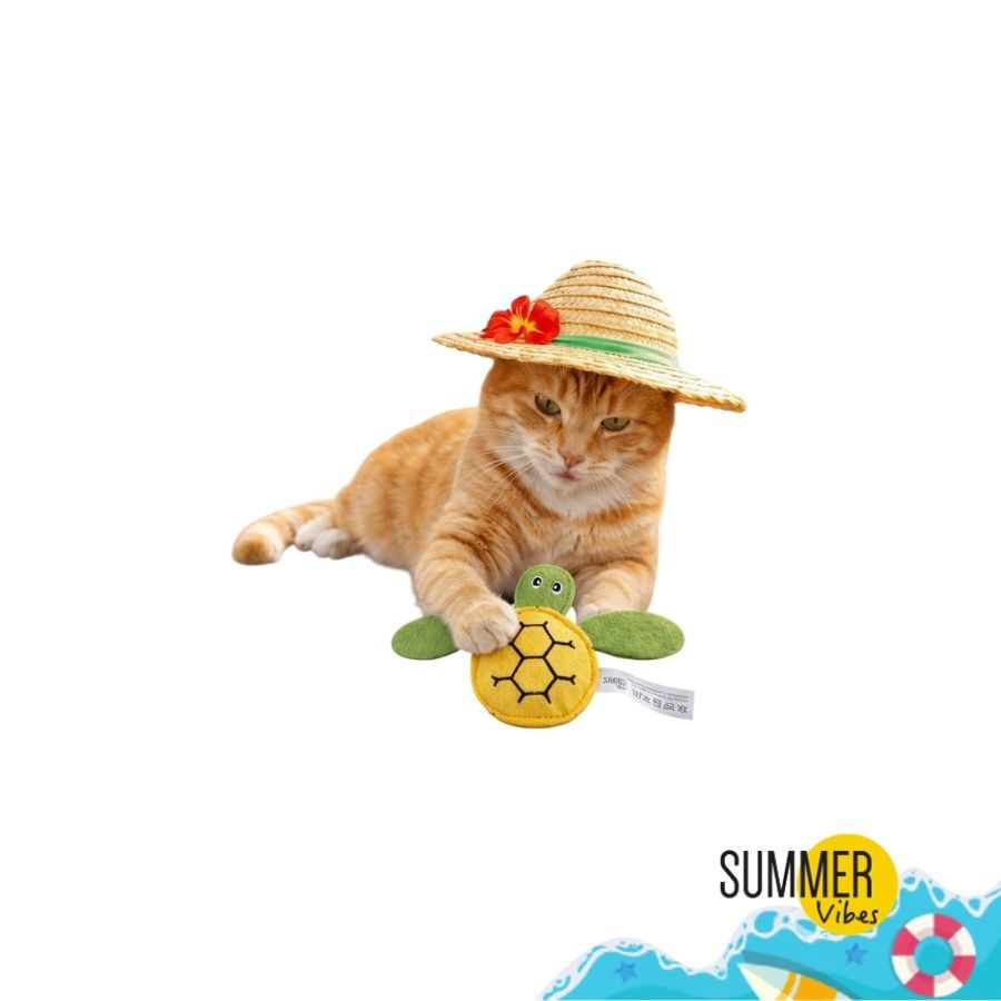 Summer Vibes Tortuga Peluche para gatos, , large Imagen numero 6