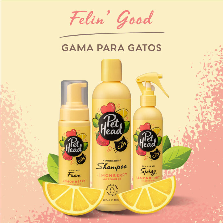 Pet Head colonia desodorante de fresa/limón para gatos,  Imagen numero 5 Pet Head colonia desodorante de fresa/limón para gatos, , large Imagen numero 5