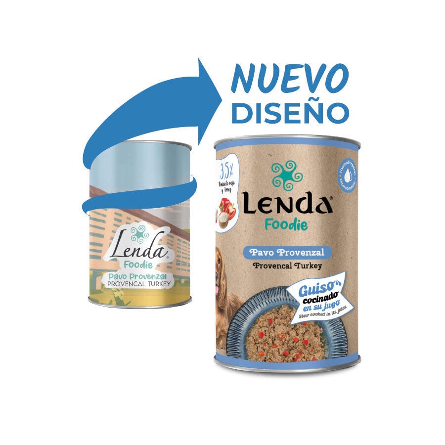 400 g Lenda Pavo Provenzal lata para perros, , large Imagen numero 2