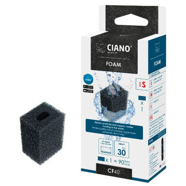 Ciano Foam S CF40 Filtro de Esponja para acuarios