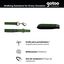 Gotoo Correa de nylon reflectante verde para perros, , large indicador imagen numero 3