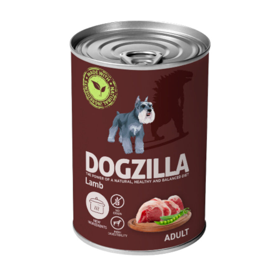 400 g Dogzilla Cordero lata para perros, , large Imagen numero 1