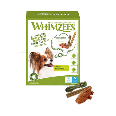 Whimzees Snack Dentales para perros de razas pequeñas