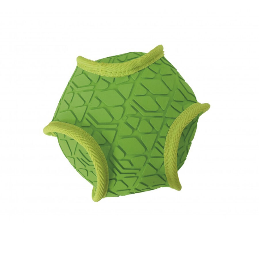 Nayeco Pelota de goma verde para perros , , large Imagen numero 1