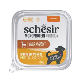 Schesir Monoprotein Tarrina Ciervo pat&eacute; para perros